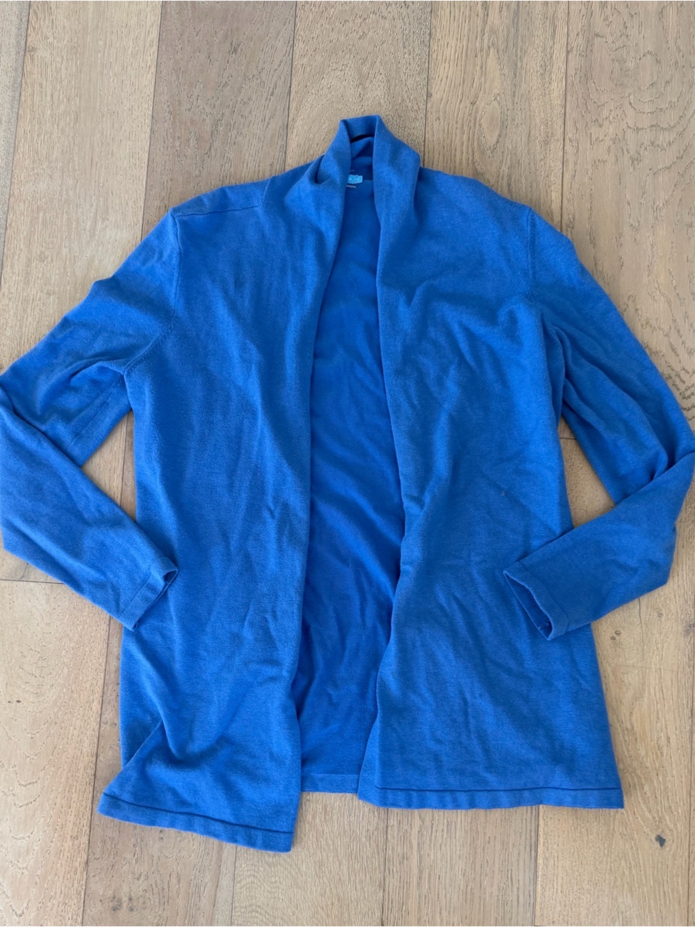 J. McLaughlin Womens Cardigan Sweater Blue Size Small